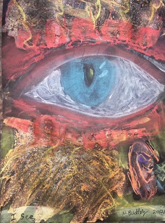 Abstract painting: I See